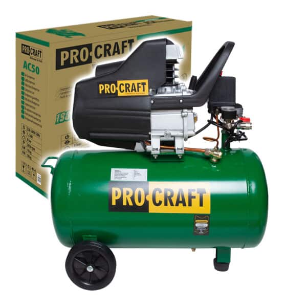 Kompresor Procraft AC50 + sada príslušenstva | AC50