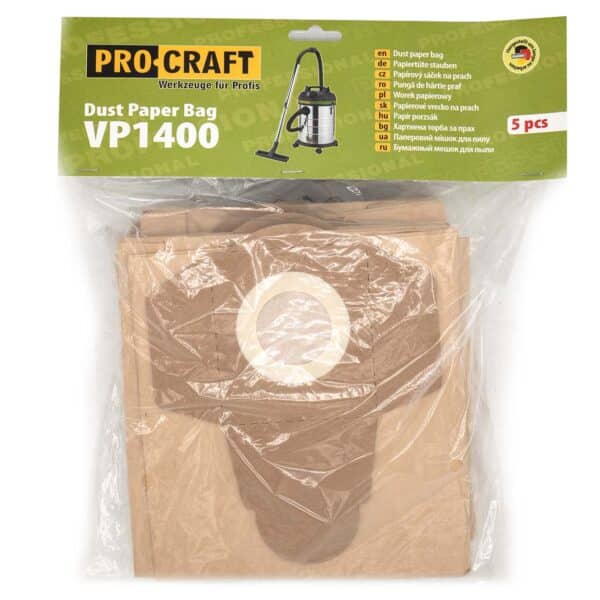 Papierové vrecko pre priemyselný vysávač Procraft VP1400 | SpVP1400