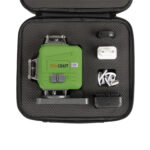 Procraft LE-4GL Zelený čiarový laser, krížová samonivelačná rovina | LE-4GL – Obrázok 3