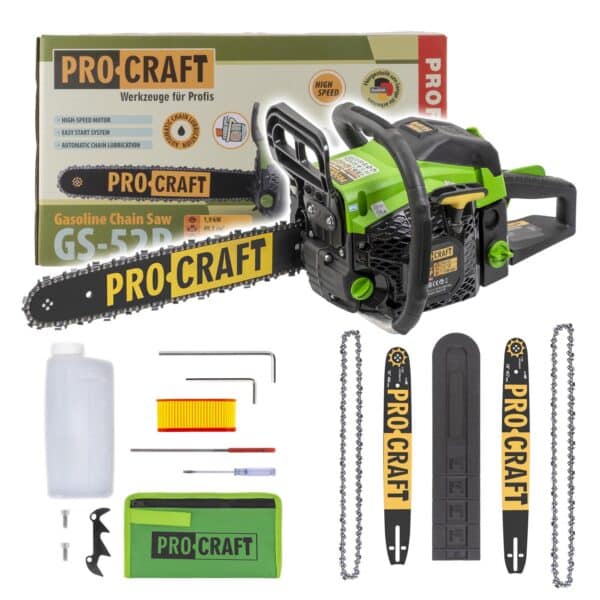 Procraft GS-52P Benzínová reťazová píla | GS-52P