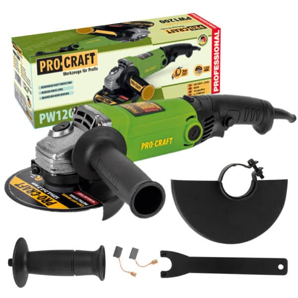 Uhlová brúska Procraft PW1200