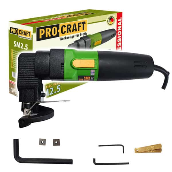 Procraft SM 2,5 elektrické nožnice na plech | SM 2,5
