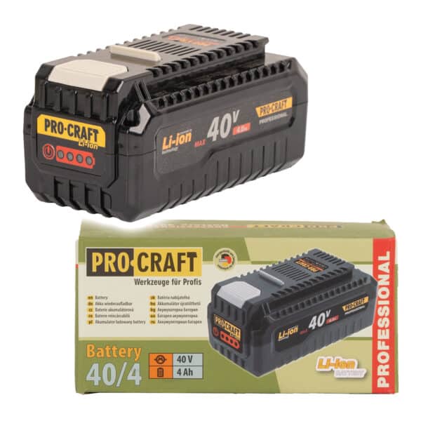 Akumulátor 40V Li-ion, 4000mAh Procraft 40/4 | 40/4