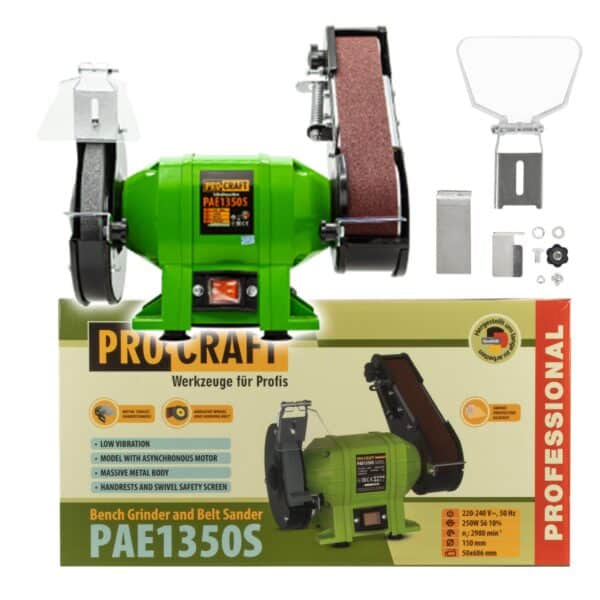 Procraft PAE1350S Kombinovaná kotúčová, pásová brúska | PAE1350S