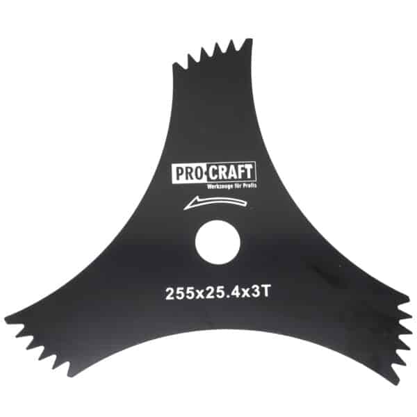 Nôž krovinorezu (D255*25.4) 3T (DRAGON) PROCRAFT | H-3T/D