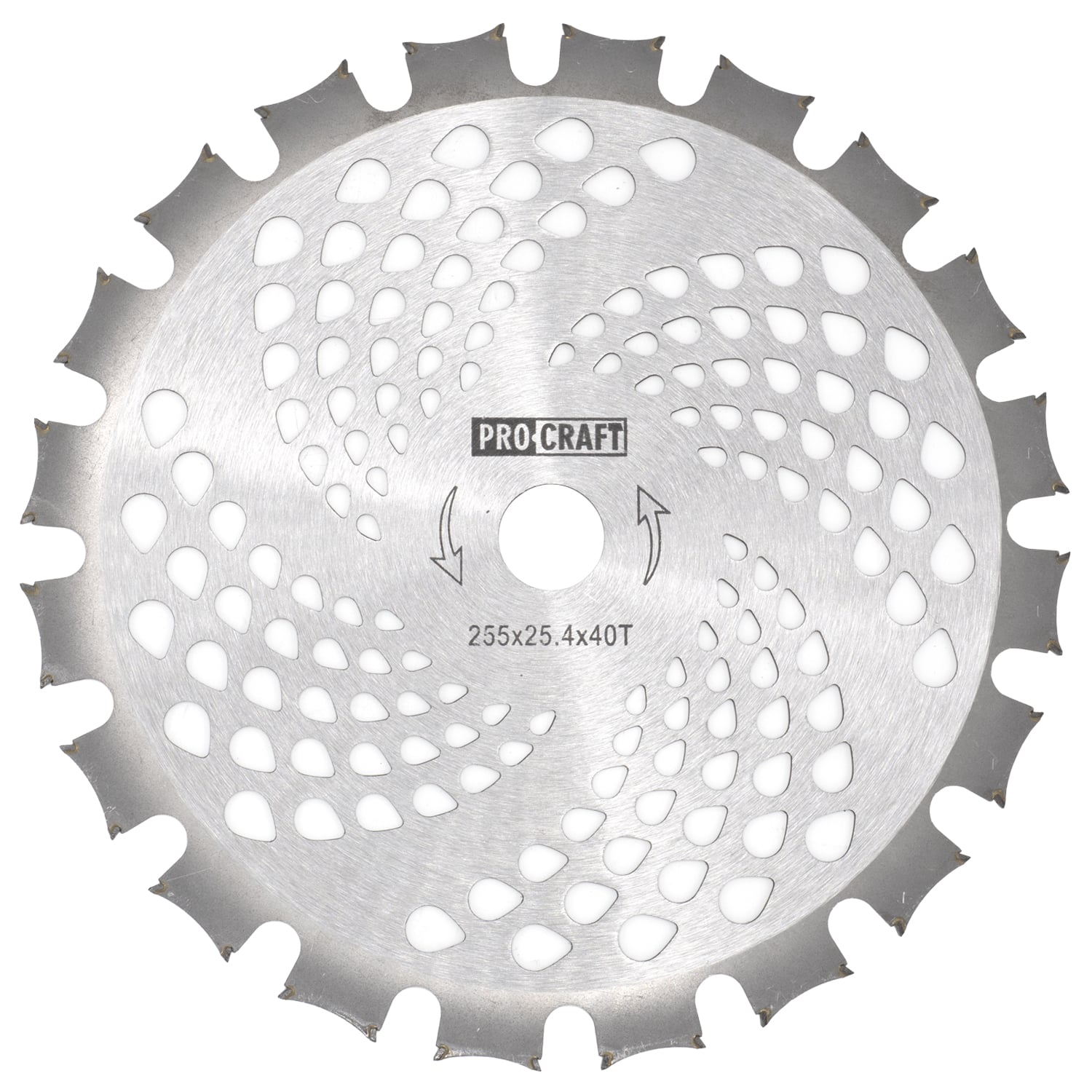 7085-noz-krovinorezu-d255254-40t-obojstranny-procraft-hp-2 Nôž krovinorezu (D255*25.4) 40Т (obojstranný) PROCRAFT | H/P-2