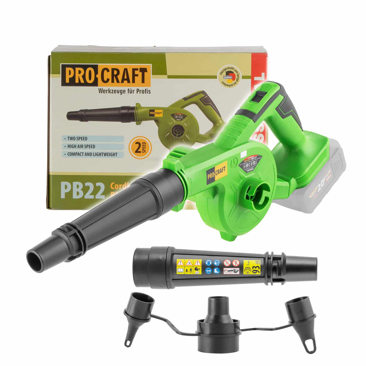7477-aku-fúkač-procraft-pb22-bez-batérie-a-nabijacky-pb22bb Aku fukár Procraft PB22 (bez batérie a nabíjačky) | PB22bb