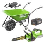 Aku fúrik Procraft PWB150 + aku ručná pílka PKA38 (bez batérie a nabíjačky) | SPWB150/PKA38