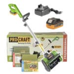 Aku snehová fréza Procraft PSB20 s batériou a nabíjačkou | SPSB20/20-4-Turbo/20-1