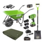 Aku fúrik Procraft PWB150 + aku fukár PB18 + lopata GSS-1150 + plachta GT3×4 | SPWB150/PB18/GSS-1150/GT3x4