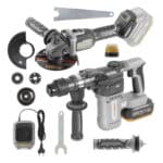 Sada aku vŕtacie kladivo Procraft Industrial HD20A a uhlová brúska Procraft Industrial AG125Bbb | SHD20A/AG125B-BB