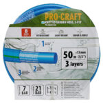 Záhradná hadica Procraft PR-3KGH1350 3-vrstvová, 1/2" 50 m | PR-3KGH1350 – Obrázok 2