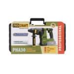 Akumulátorová príklepová vŕtačka Procraft PHA30bb (bez batérie a nabíjačky v kufríku) | PHA30-bb-с – Obrázok 3