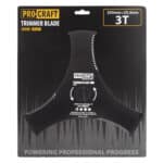 Nôž krovinorezu (D255*25,4) 3T s vrúbkovaním PROCRAFT | H-3T/Z – Obrázok 5