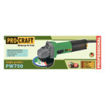 Uhlová brúska Procraft PW750, 125 mm | PW750 – Obrázok 6