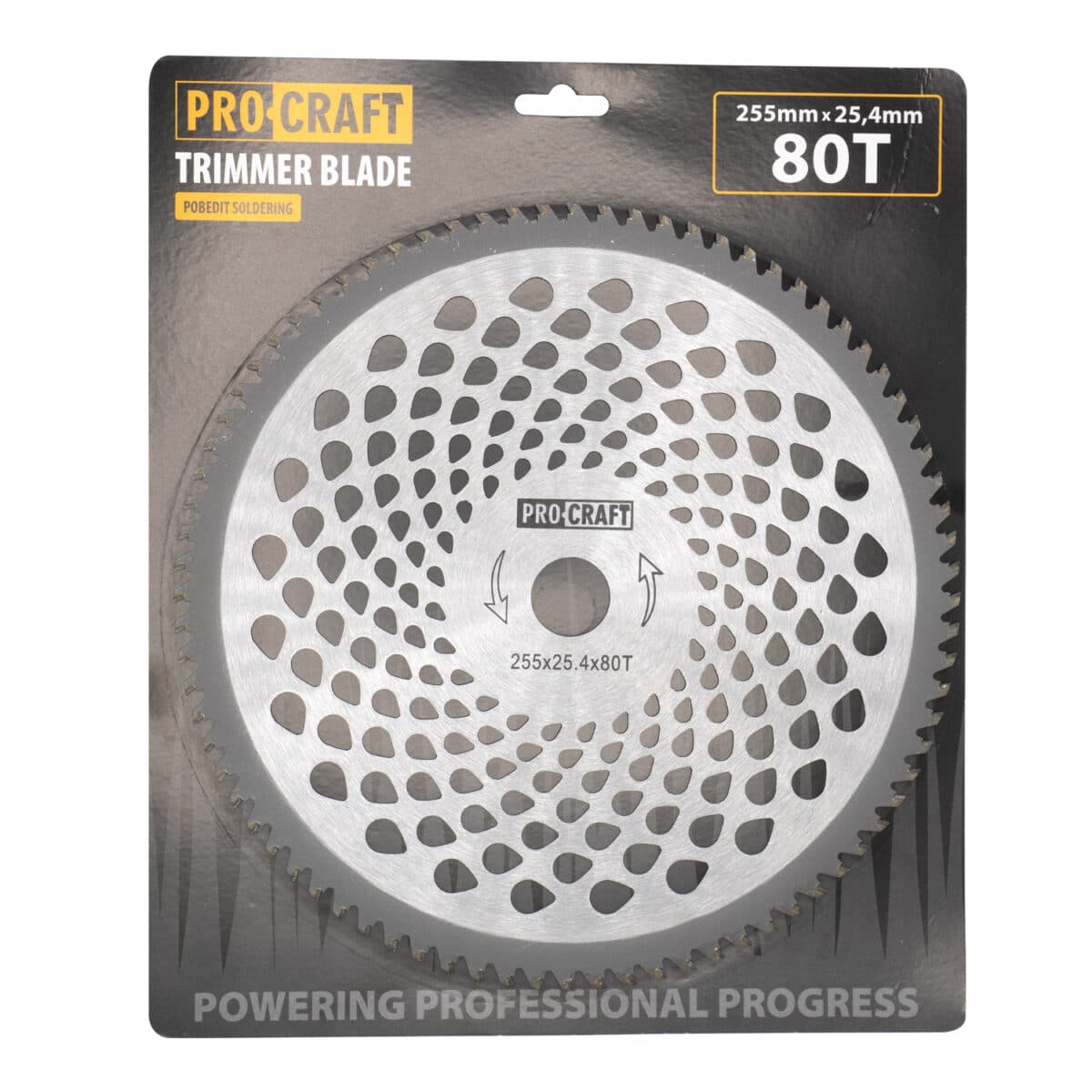 Nôž krovinorezu (kotúč) (D255*25.4) 60T will win PROCRAFT | H/P-60T