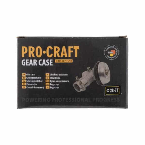 Spodný reduktor krovinorezu (7/28) PROCRAFT | 1E40F-14(7/28)SH