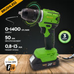 Akumulátorový skrutkovač Procraft PA18LiN | PA18LiN – Obrázok 2