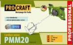 Aku miešadlo stavebných zmesí Procraft PMM20 (bez batérie a nabíjačky) | PMM20 – Obrázok 3