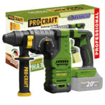 Akumulátorové vŕtacie kladivo Procraft PHA30bb (bez akumulátora a nabíjačky) | PHA30bb – Obrázok 2
