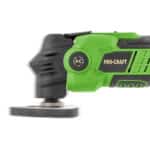 Aku multifunkčná oscilačná brúska Procraft PMT22bb (bez batérie a nabíjačky) | PMT22bb – Obrázok 2