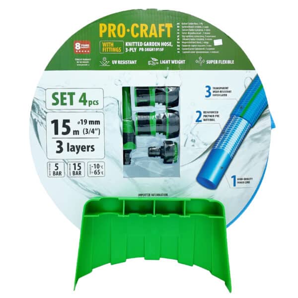 Záhradná hadica Procraft PR-3KGH1915F | PR-3KGH1915F