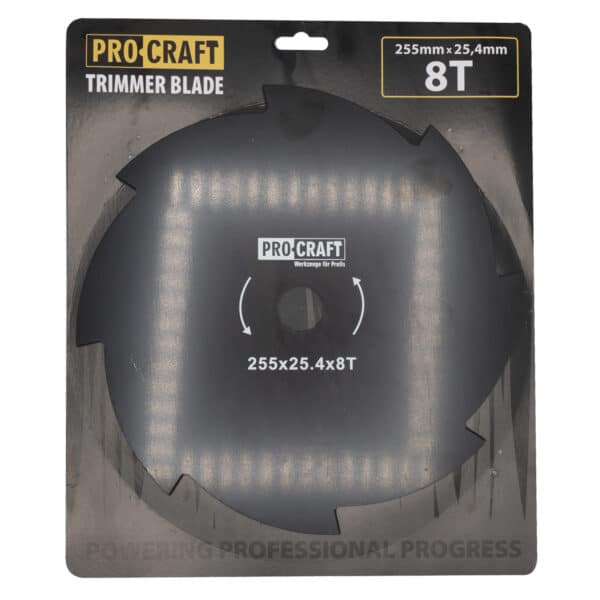 Nôž krovinorezu (kotúč) (D255*25,4) 8T PROCRAFT | H-8T