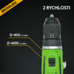 Akumulátorový skrutkovač Procraft PA18LiN | PA18LiN – Obrázok 14