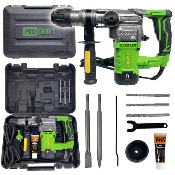 Procraft BH1300 kombinované vŕtacie a sekacie kladivo | BH1300