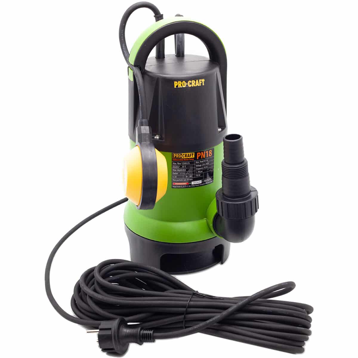 Ponorné čerpadlo do vodnej nádrže Procraft PN18 | PN18