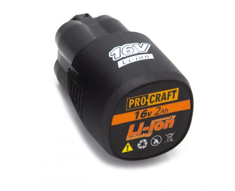 vIuFOhoadpSe4xPB9yXwDObT6b3PN79WO9UK2Rd9 Akumulátorová batéria, 16 V Li-ion, 2000 mAh Procraft 16/2 | 16/2