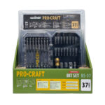 37-dielna sada bitov Procraft BS-37, S2 | BS-37 – Obrázok 2