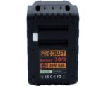 Akumulátor 20V Li-ion, 8000mAh Procraft 20/8 | 20/8 – Obrázok 4