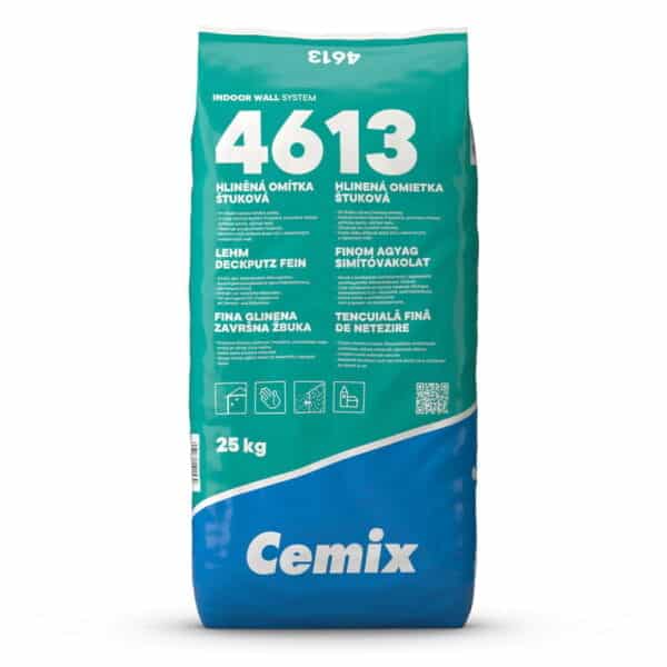 Hlinená štuková omietka Cemix 4613