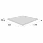 Plošná dlažba Granex ® MAX 60 x 60 x 3 cm TopTeramo