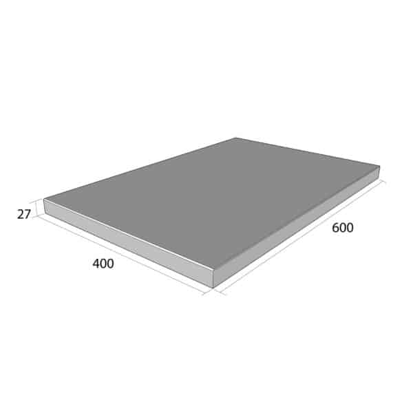 Plošná dlažba Granex ® XL 60 x 40 x 2,7 cm TopTeramo