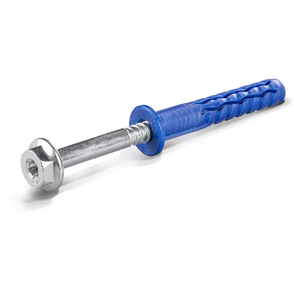 Hmoždinka rámová o10mm uzlovacia s krátkou rozp. zónou, zinok biely RAWLPLUG
