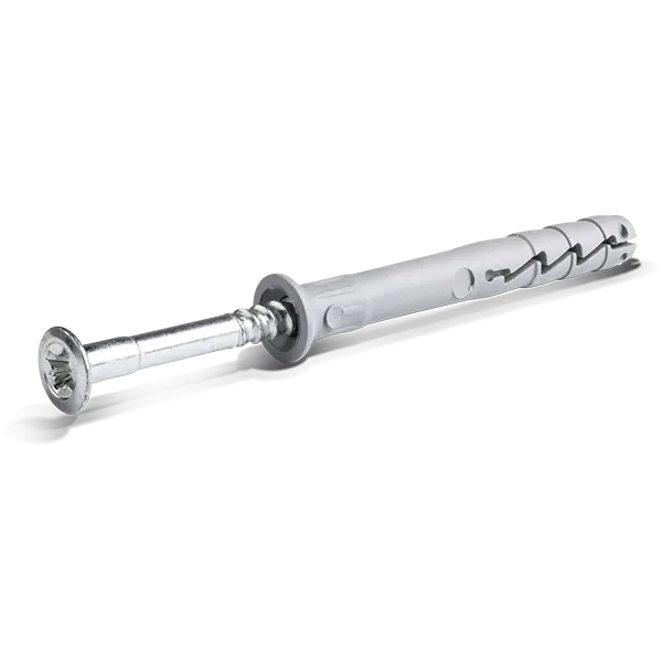 P-R-FX-N-06L040-A2 Hmoždinka natĺkacia o6mm so zapustenou hlavou NEREZ - nylon RAWLPLUG