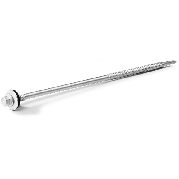 Samozávrtné skrutky 7mm Zinc Flake pre sendvičové panely, max 12mm RAWLPLUG