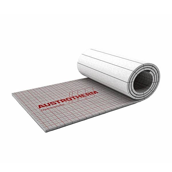krocajova-rolka-s-al-foliou Austrotherm Kročajová 10x1m rolka s hliníkovou fóliou - 0.02mm – Obrázok 1