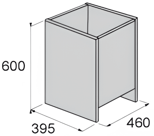 Kvetináč 1 - 46 x 39,5 x 60 cm TopTeramo