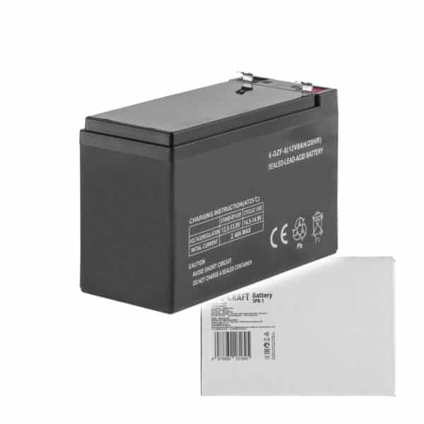 Olovenný akumulátor 12 V 8 Ah Procraft SPR-1 | SPR-1