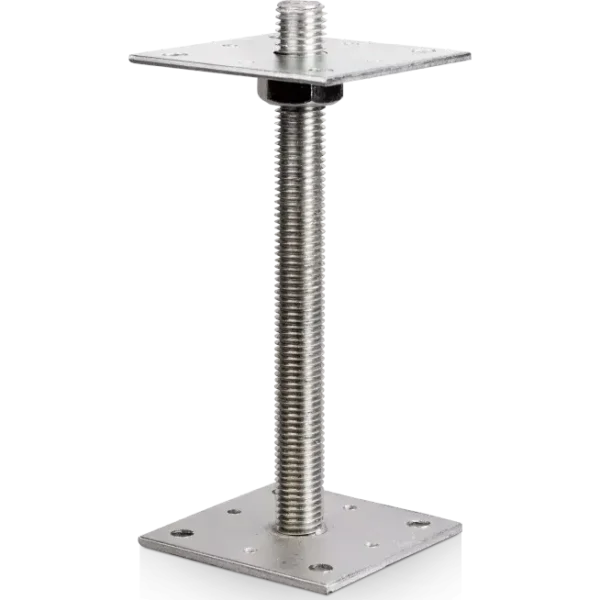 Pätka stĺpová skrutkovcia doska - nastaviteľná D-TSG, 0-250x80x250 mm KOELNER