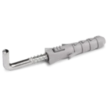 Hmoždinka rozperná s jednoduchým hákom, 8x40 mm, skrutka o5x50 mm KOELNER