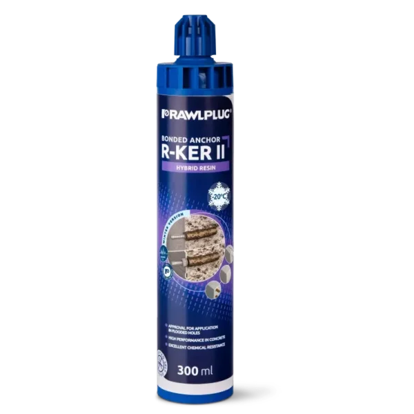 Kotva chemická hybridná R-KER-II-400, zimná RAWLPLUG