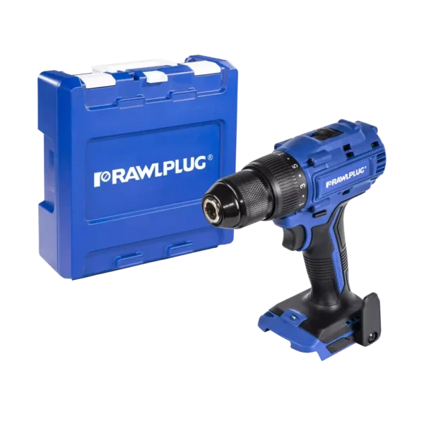 Vŕtací skrutkovač AKU 70 Nm bezuhlíkový, RawlCase RAWLPLUG