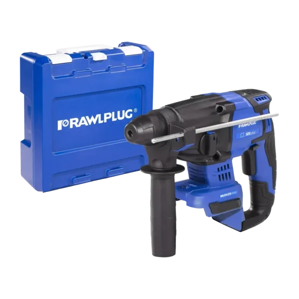 Vŕtacie kladivo AKU bezuhlíkové, RawlCase RAWLPLUG
