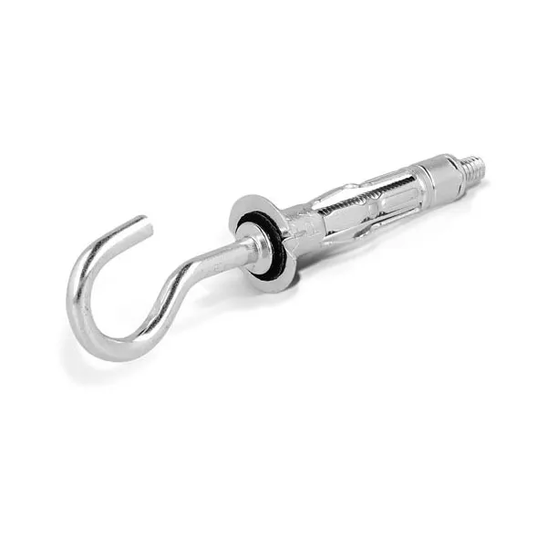 Hmoždinka rozperná pozinkovaná s hákom o8, skrutka o4x32 mm KOELNER