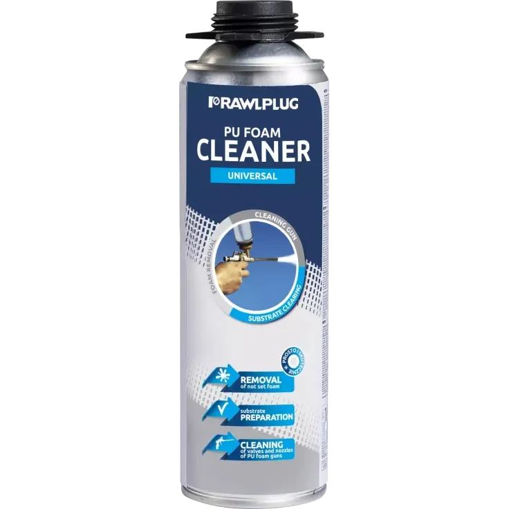 RPC-0500 Čistič PU Peny 500ml RAWLPLUG