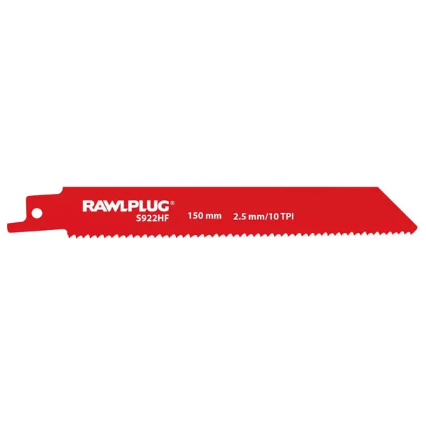 Plátok pílový do píly chvostovky na rezanie kovu (5 ks/bal),150 mm RAWLPLUG